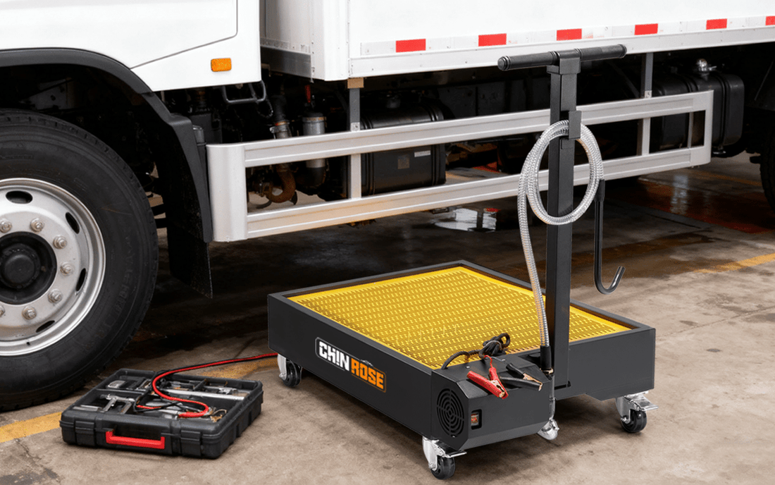 Oil Drain Pan with Pump: An Easy and Cleaner Way to Drain Oil - Chinrose