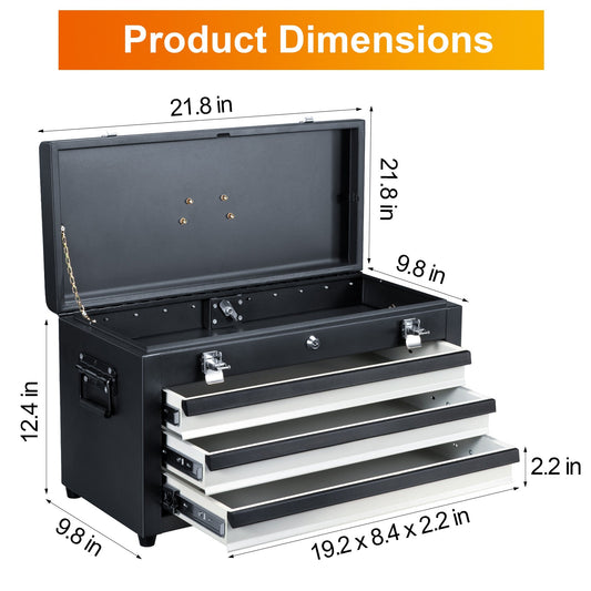 3 - Tier Tool Chest - Chinrose