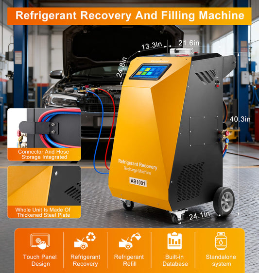 Fully Automatic Refrigerant Recovery Machine - Chinrose