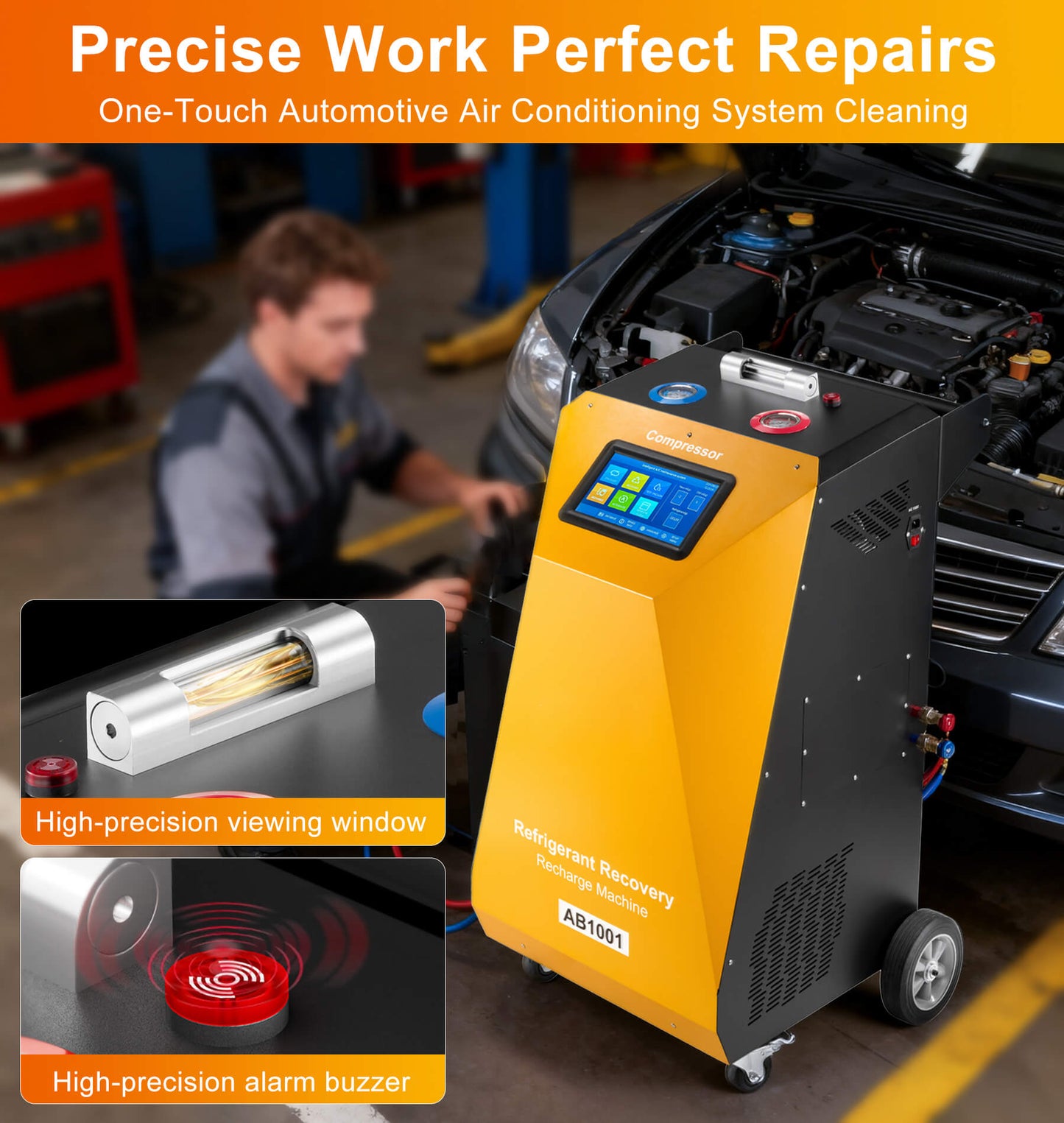 Fully Automatic Refrigerant Recovery Machine - Chinrose