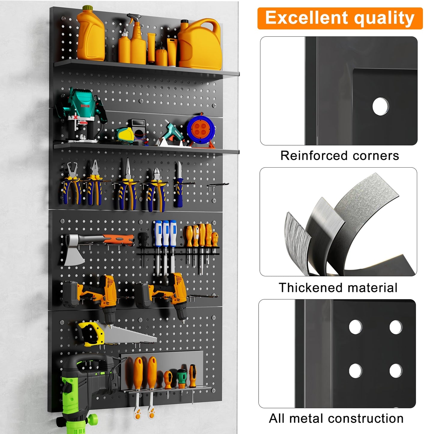 Metal Pegboard Panels - Chinrose