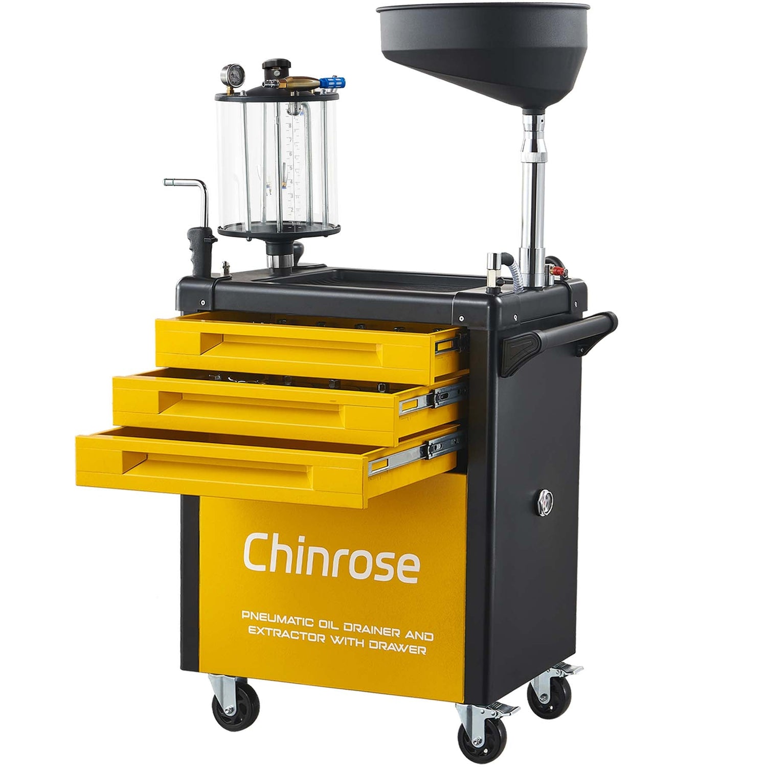 Oil Drain Extractor with 61PCs Tools - Chinrose