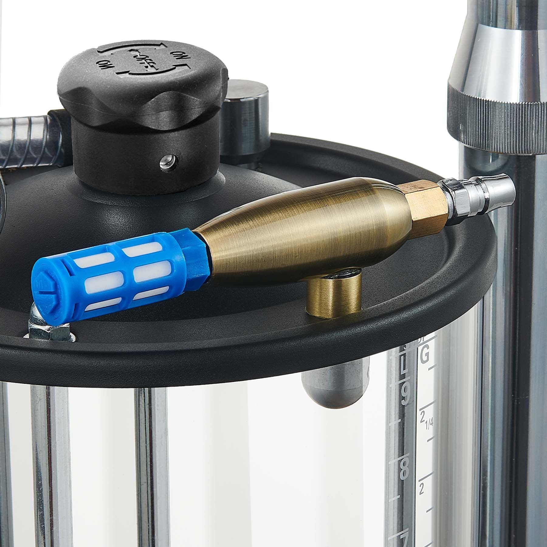 Waste Oil Drain Tank 70L (18.5 Gallon) with Measuring Cup - Chinrose