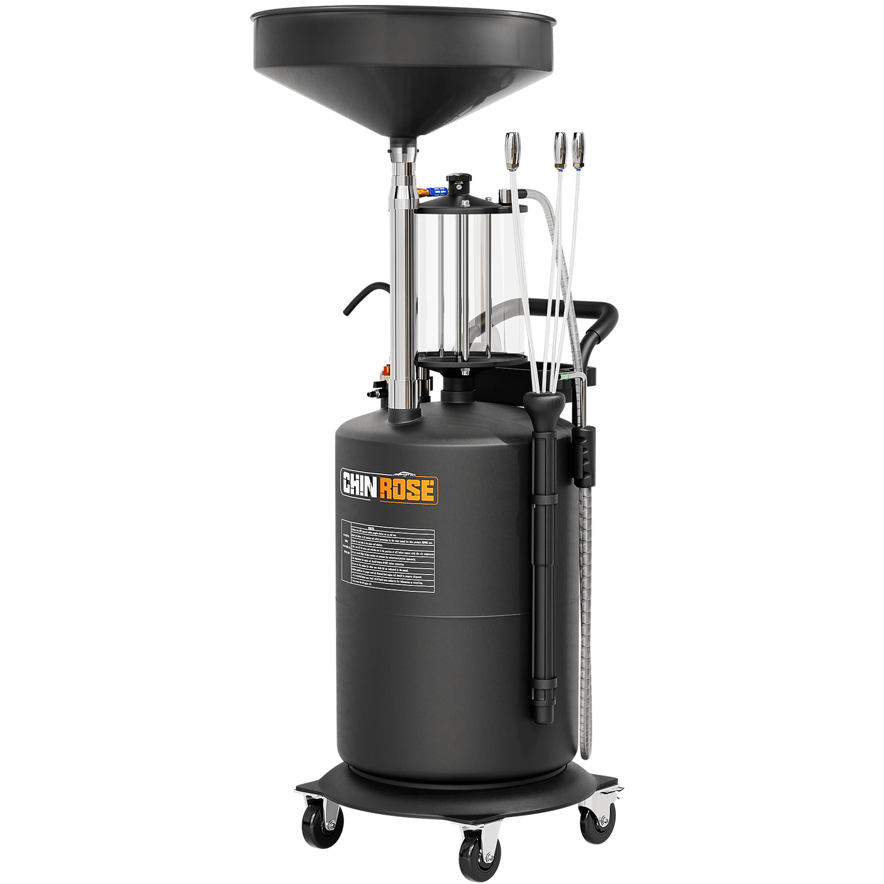 Waste Oil Drain Tank 100L with Measuring Cup | Chinrose